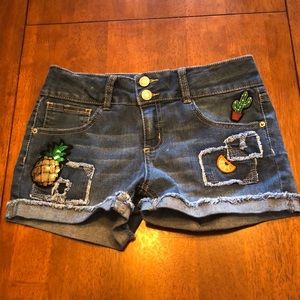 Vanilla Star girls denim shorts